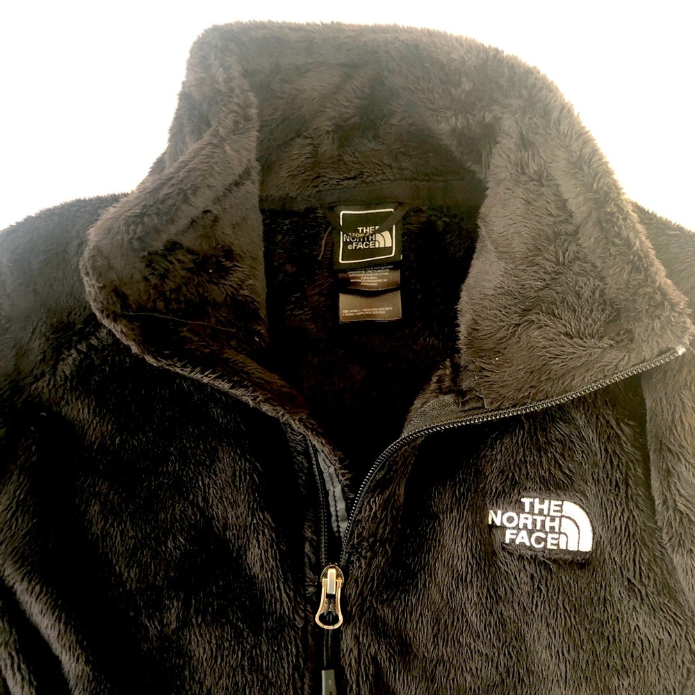 North face black fleece size small